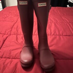 Hunter Classic Red Waterproof Boots